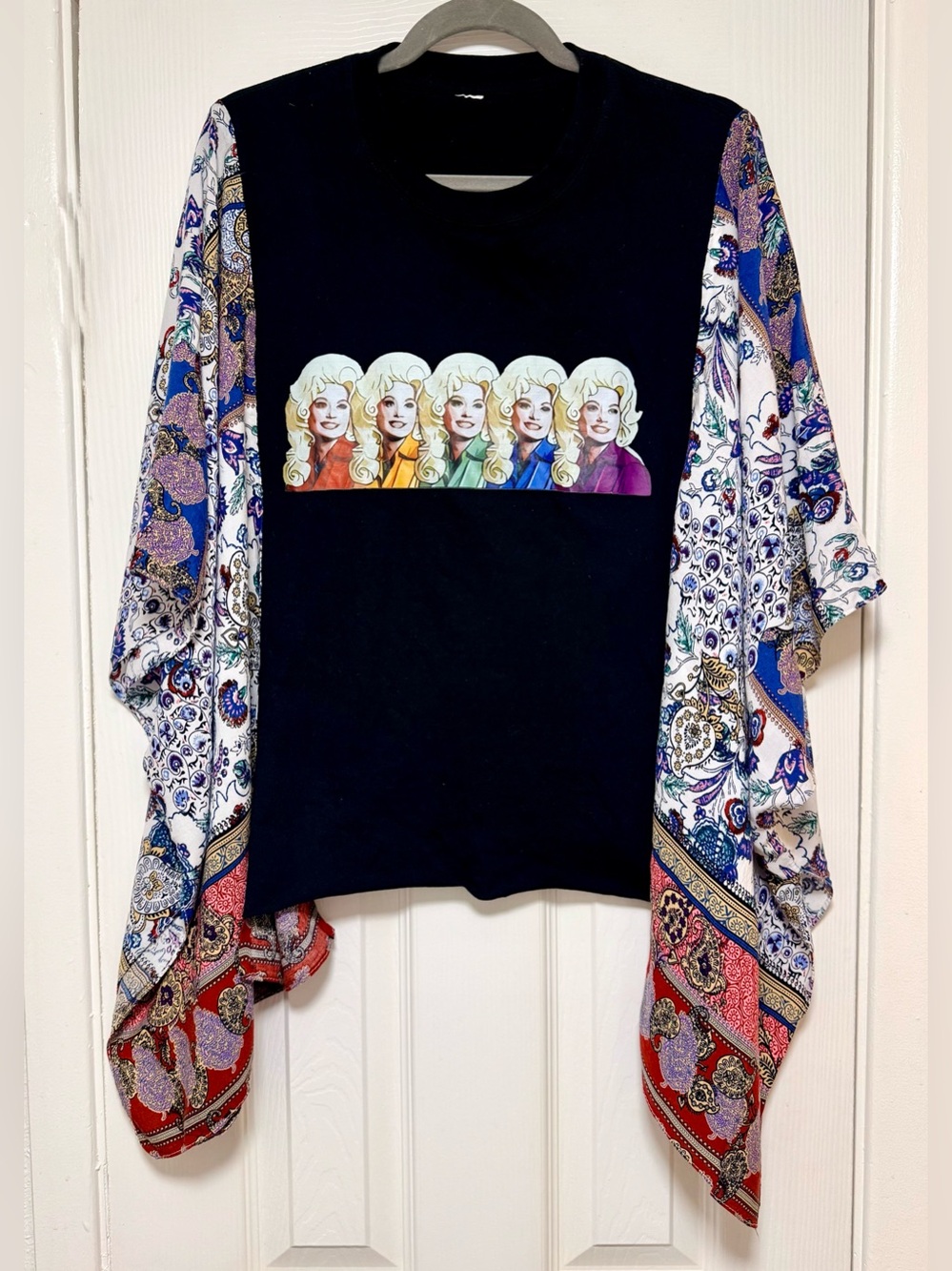 Dolly Parton Upcycled Kimono